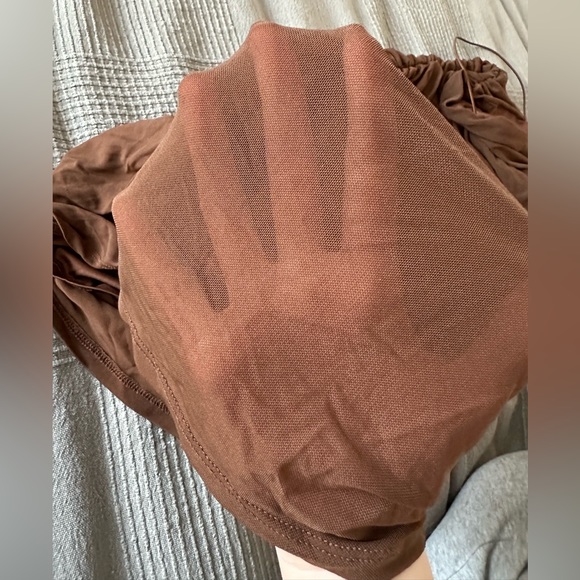 Forever 21 brown mesh mini dress - Picture 8 of 8